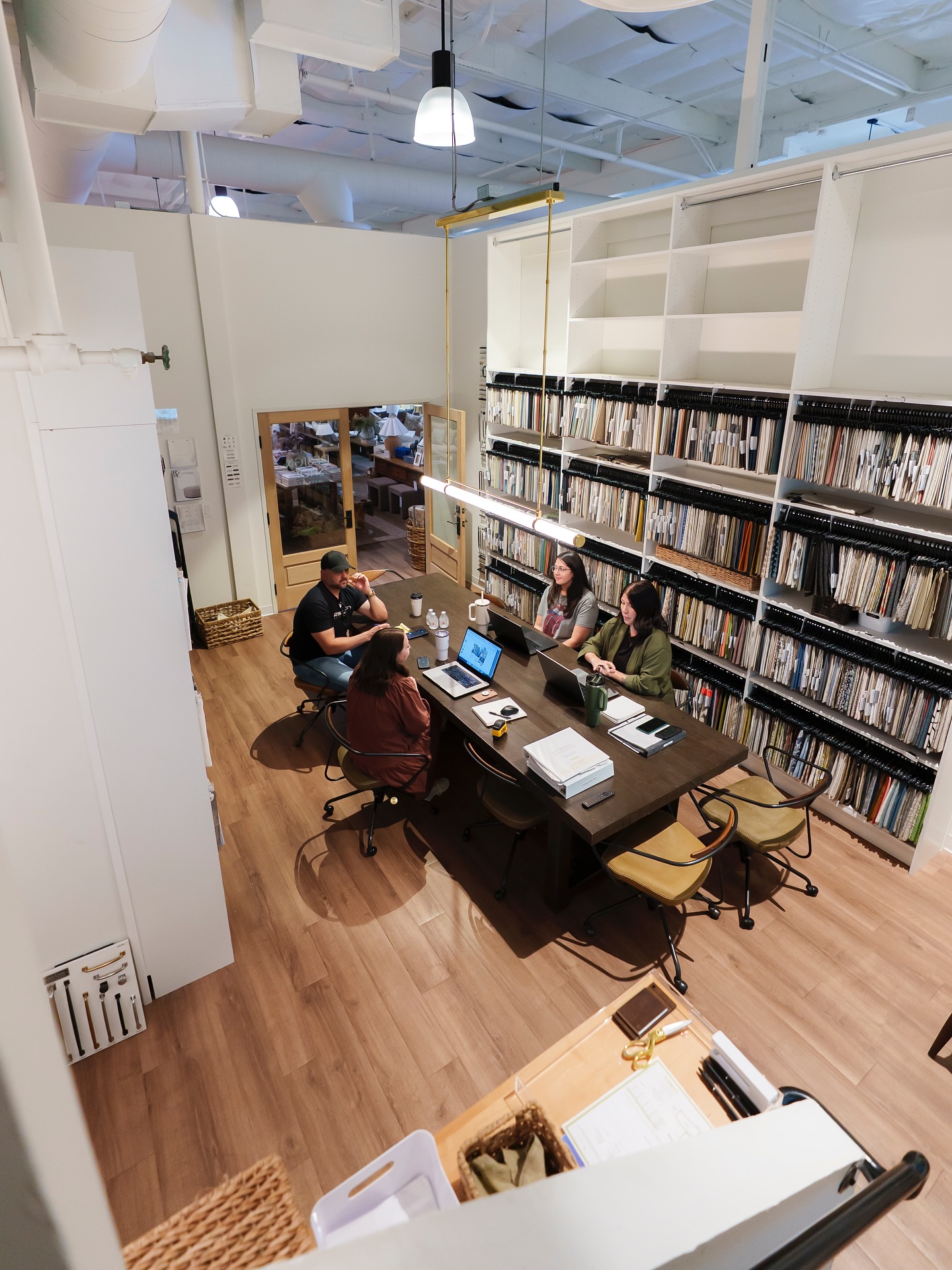 Quick sync with the GC to align design and construction—keeping the vision clear and the build smooth!