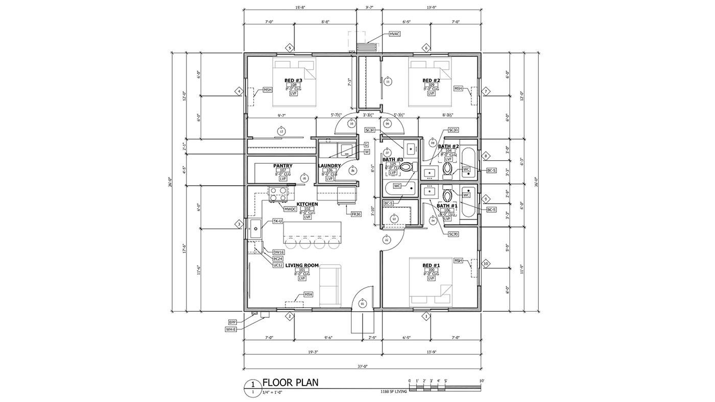 Floor plan adu 1188.