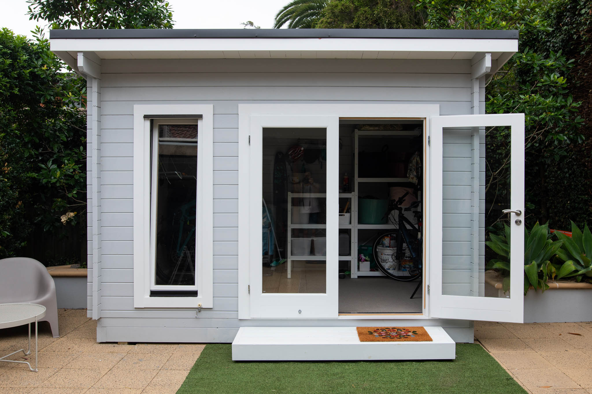 An image of a small casita from RiseCon, your expert casita builder in California.